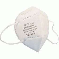 YWSH CE 2163 FFP2 Protective Dust Mask Face Cover